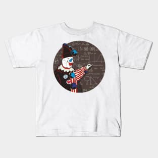 Murder Clown Doing Algebra Kids T-Shirt